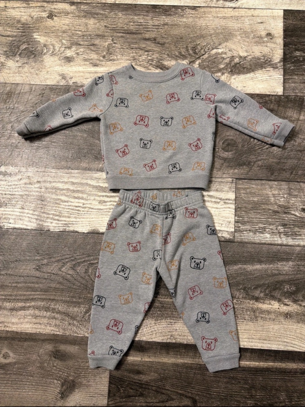 Garanimals teddy Bear Sweatsuit Set